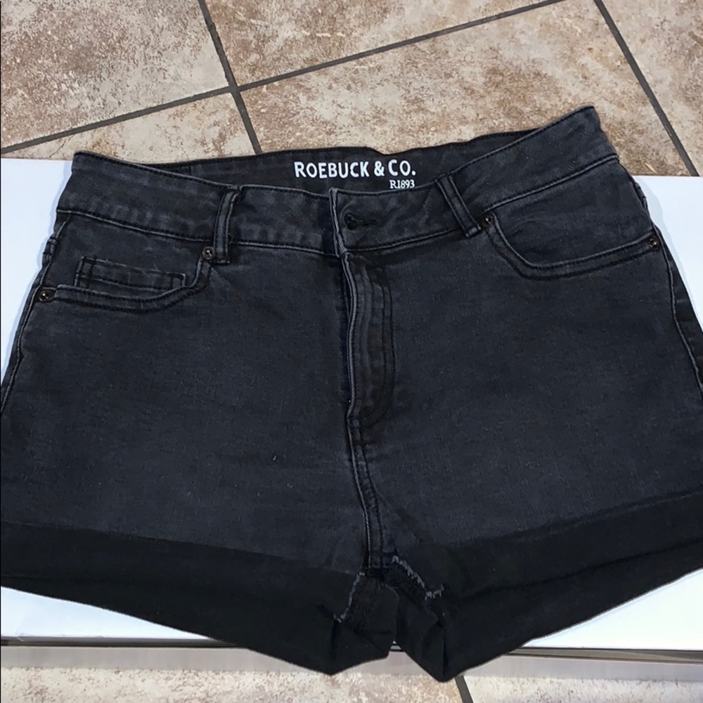 Roebuck & Co dark shorts.